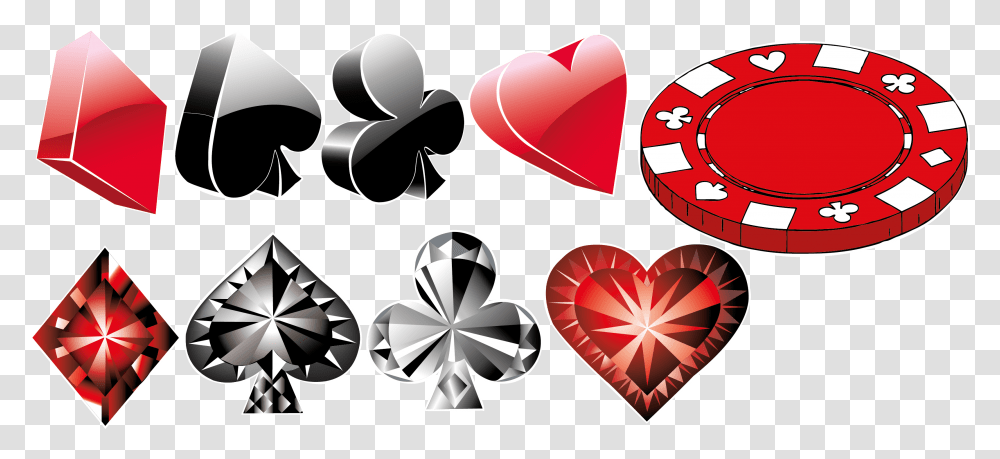 Poker Texas Holdem Poker, Heart, Diamond, Gemstone, Jewelry Transparent Png