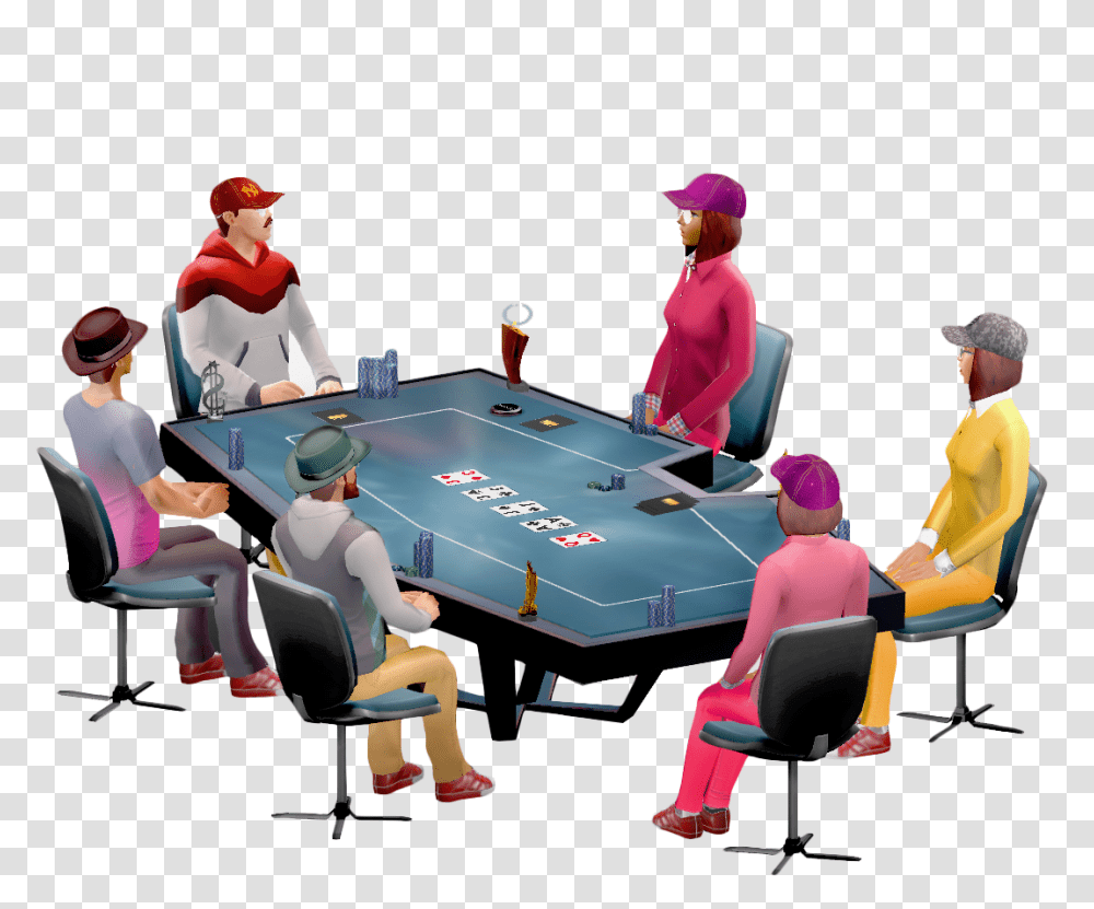 Poker Vr, Person, Human, Tabletop, Furniture Transparent Png