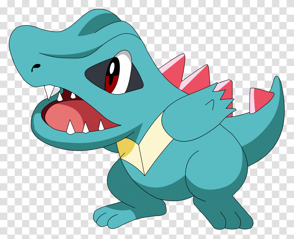 Pokesafari Totodile, Reptile, Animal, Dragon Transparent Png