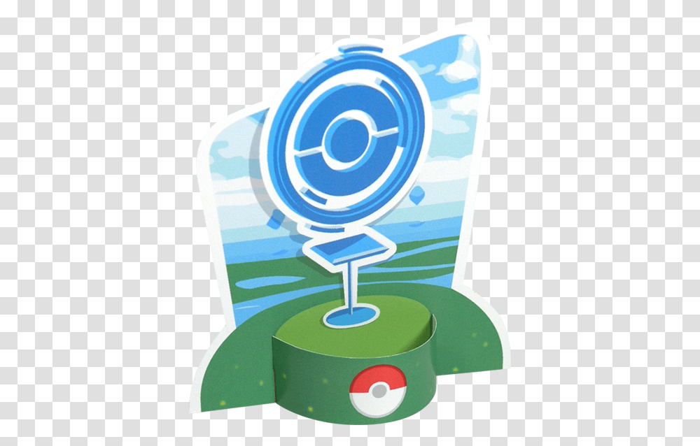 Pokestop Icon 295737 Free Icons Library Papercraft Pokemon Go, Rug, Sport, Advertisement, Text Transparent Png