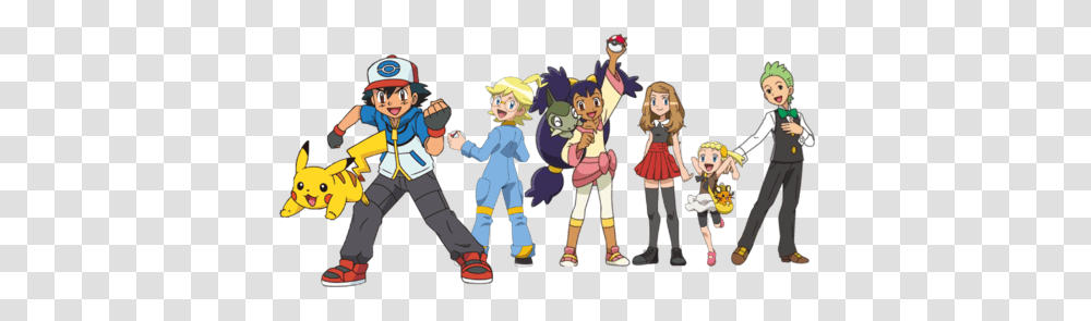 Pokmon Best Wishes Xy Azurilland Wiki Full Body Pokemon Ash Drawing, Person, People, Shoe, Clothing Transparent Png
