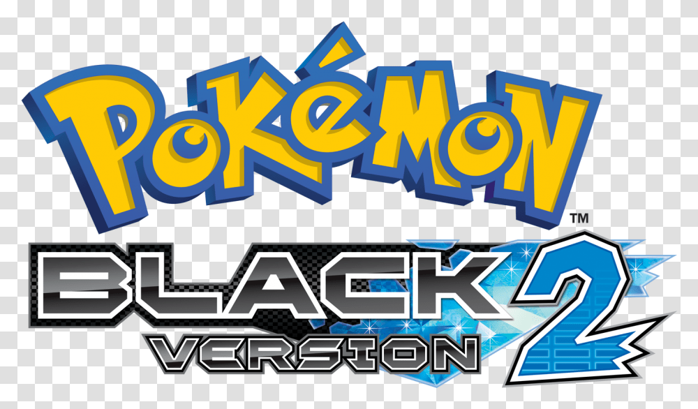 Pokmon Black 2 Logo En Pokemon Black 2 Logo, Text, Sport, Crowd, Graphics Transparent Png
