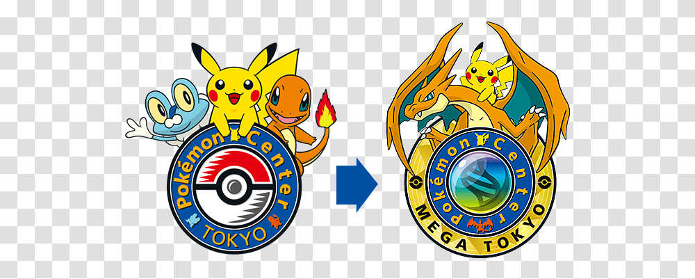 Pokmon Center Tokyo Moving And Reopening As Mega Mega Tokyo Pokemon Center Tokyo, Armor, Logo, Symbol, Trademark Transparent Png