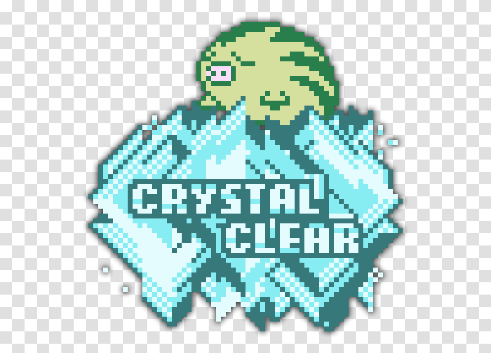 Pokmon Crystal Clear Steamgriddb Pokemon Crystal Clear Logo, Graphics, Art, Rug, Pac Man Transparent Png