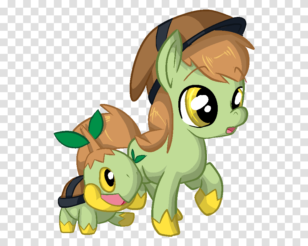 Pokmon Diamond And Pearl Pony Green Mammal Horse Vertebrate, Toy, Face, Plant Transparent Png