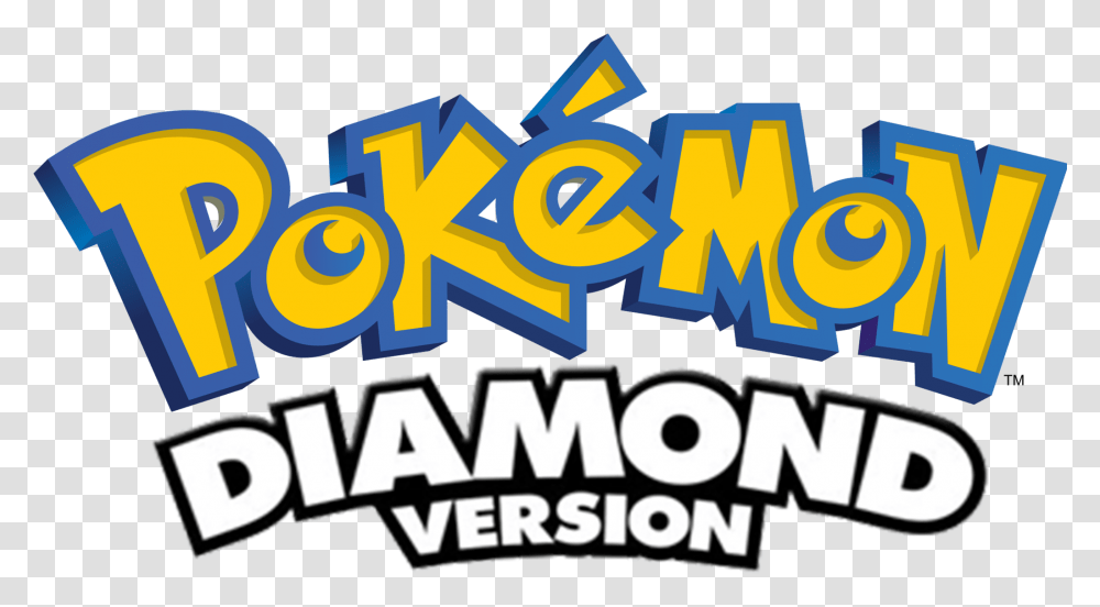 Pokmon Diamond Pokemon Platinum Logo, Word, Text, Fitness, Working Out Transparent Png