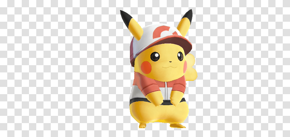 Pokmon Let's Go Pikachu & Eevee Partner Pikachu With Clothes, Toy, Sweets, Food, Confectionery Transparent Png