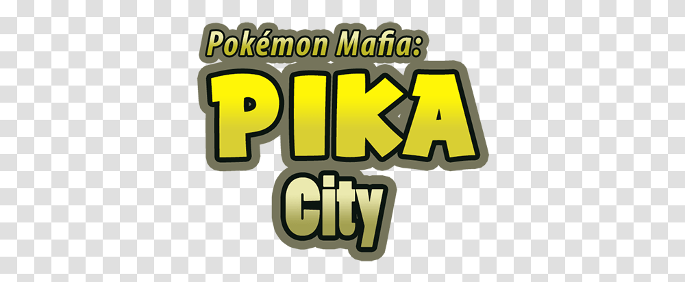 Pokmon Mafia Pika City Game Over Pokmon Sun & Moon Clip Art, Text, Pac Man, Vegetation, Plant Transparent Png