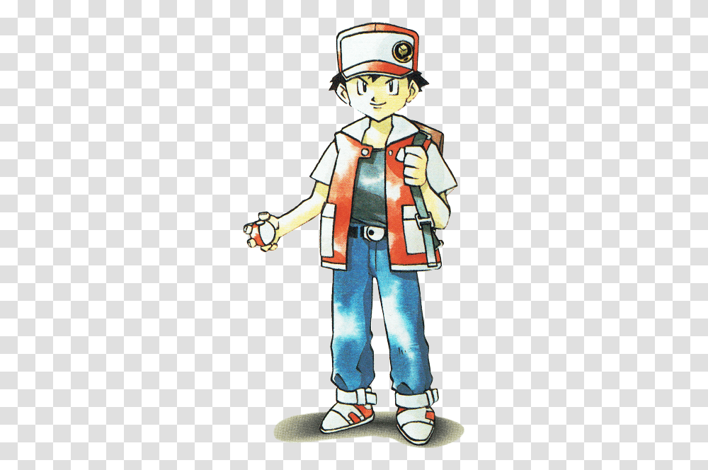 Pokmon Red And Blue Art, Person, Helmet, Hand Transparent Png