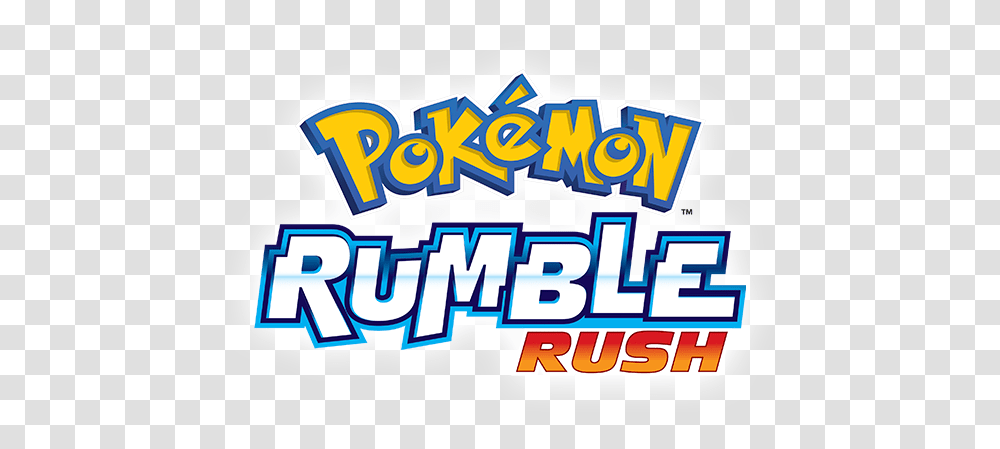 Pokmon Rumble Rush Pokemonrumblecom Pokemon Logo Font, Food, Meal, Word, Text Transparent Png