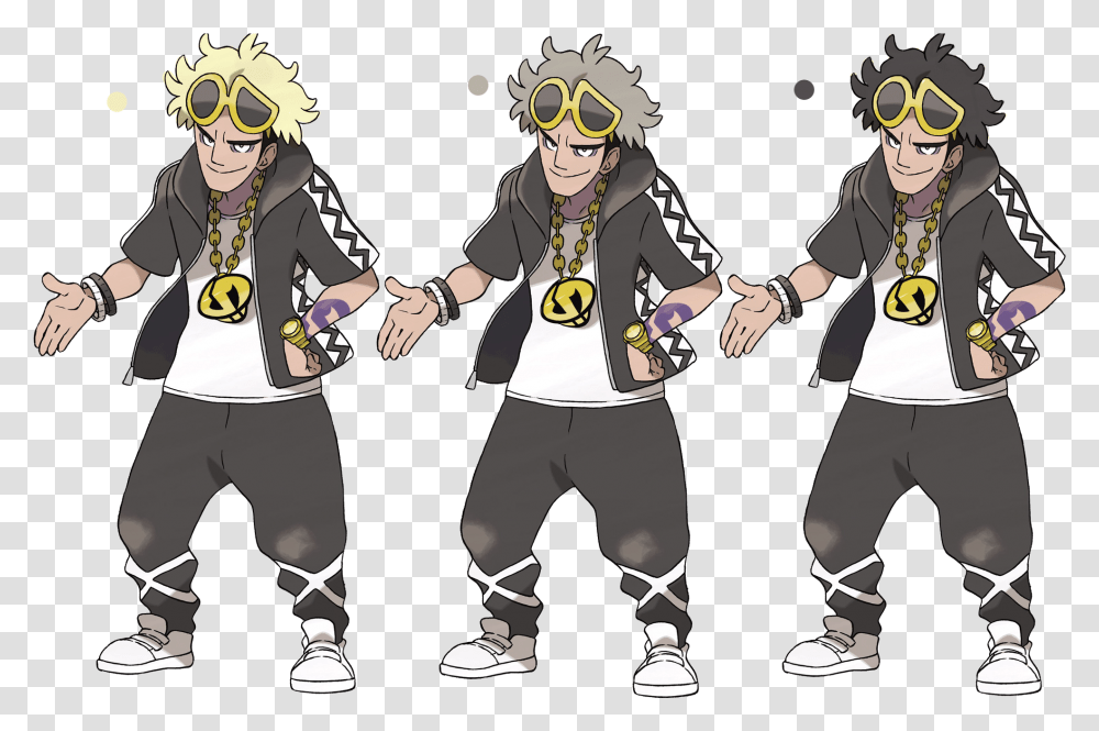 Pokmon Sun And Moon Ultra Pokemon Moon Hair Colors, Person, Hand, Comics, Book Transparent Png
