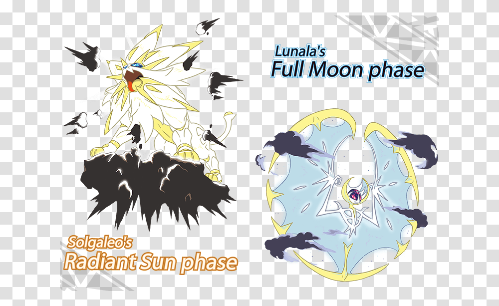 Pokmon Sun & Moon - The Forms Of Legendary Solgaleo Radiant Sun Phase, Graphics, Art, Poster, Advertisement Transparent Png