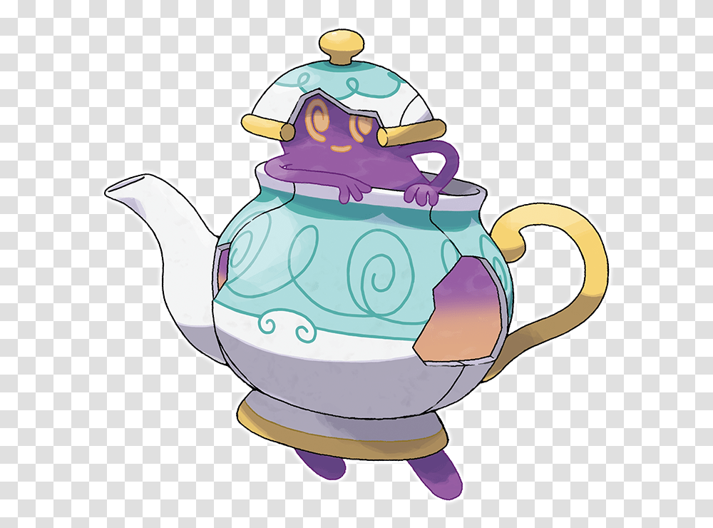 Pokmon Sword And Shield 24 Hour Livestream Coming Next Month Polteageist Pokemon, Pottery, Teapot Transparent Png