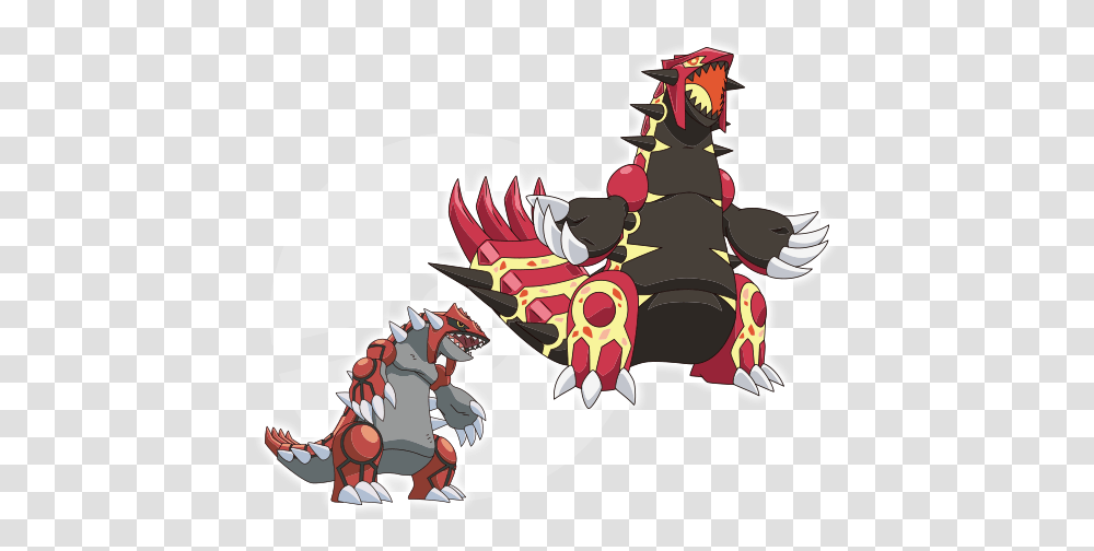Pokmon The Movie Hoopa And Clash Of Ages Pokemon Groudon Primigenio Shiny, Symbol, Emblem, Weapon, Rodeo Transparent Png