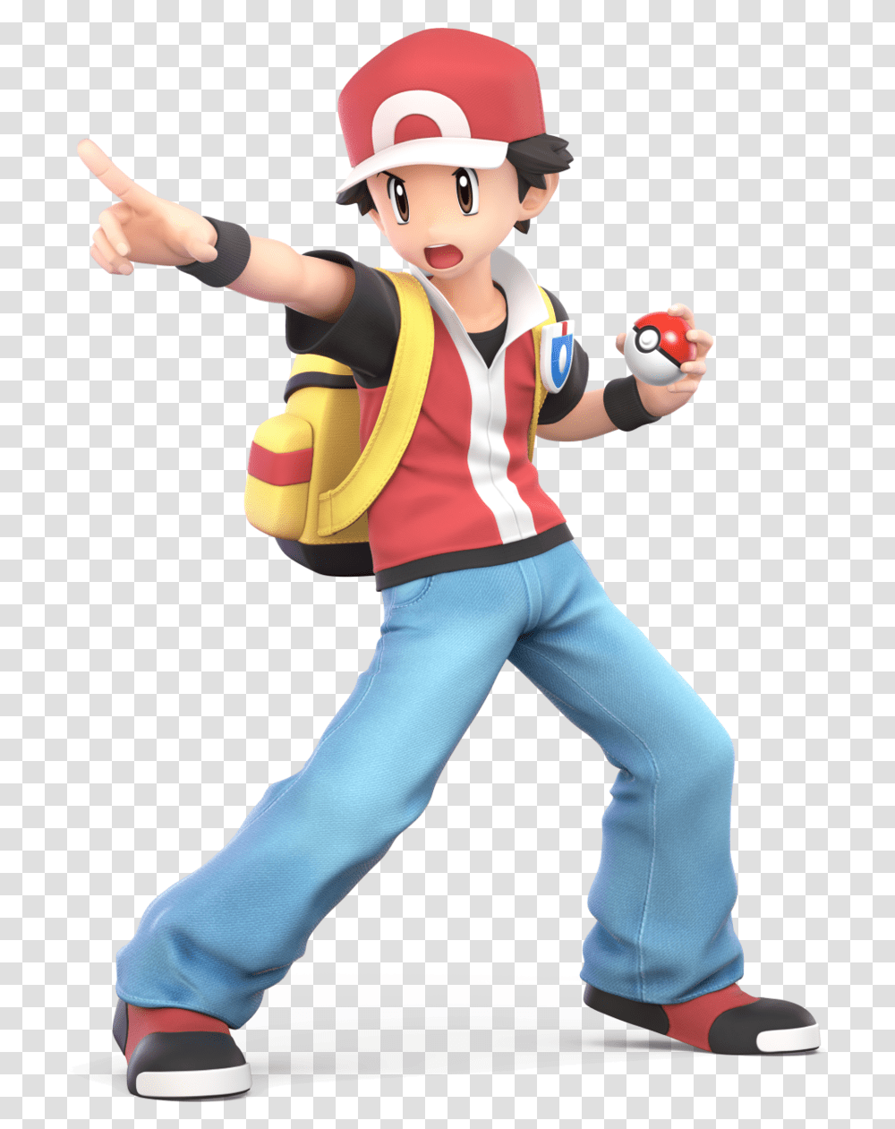 Pokmon Trainer Smash Bros Pokemon Trainer Smash Bros, Person, People, Leisure Activities, Portrait Transparent Png