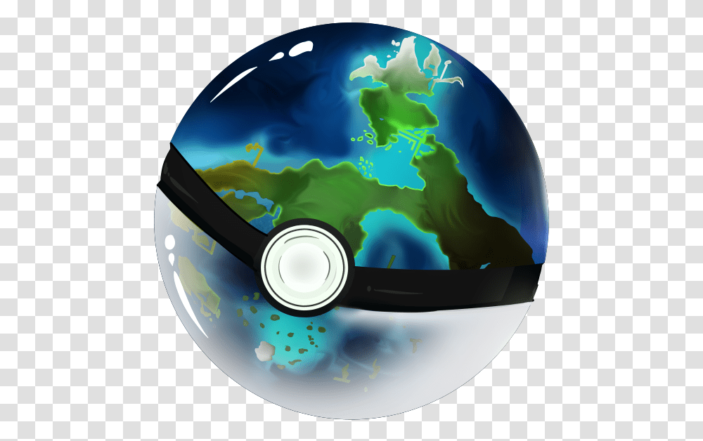 Pokworld Image Mod Db Pokeball Earth, Disk, Dvd, Outer Space, Astronomy Transparent Png