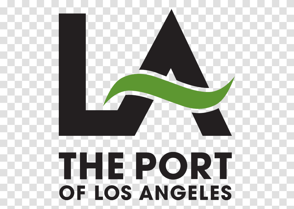 Pola Port Of Los Angeles Logo, Trademark, Recycling Symbol Transparent Png