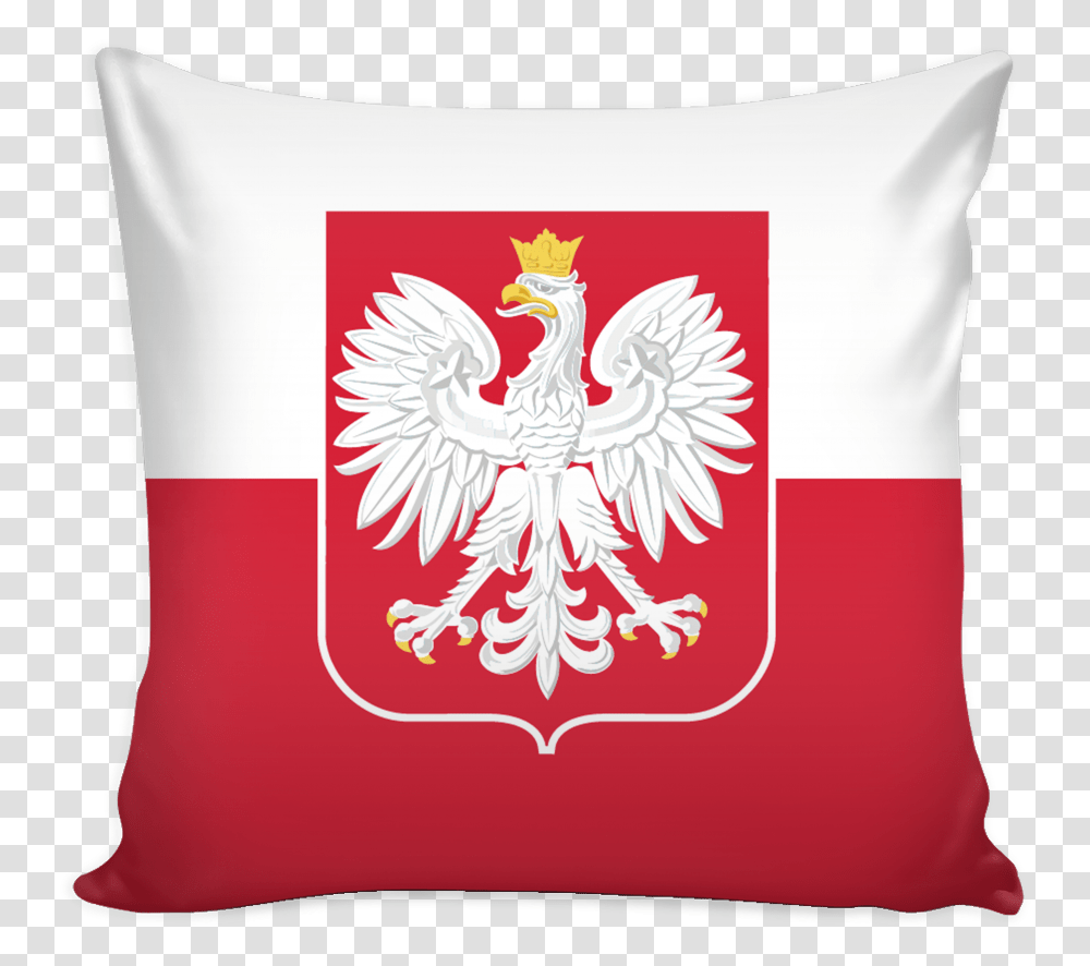 Poland Coat Of Arms, Pillow, Cushion, Flag Transparent Png
