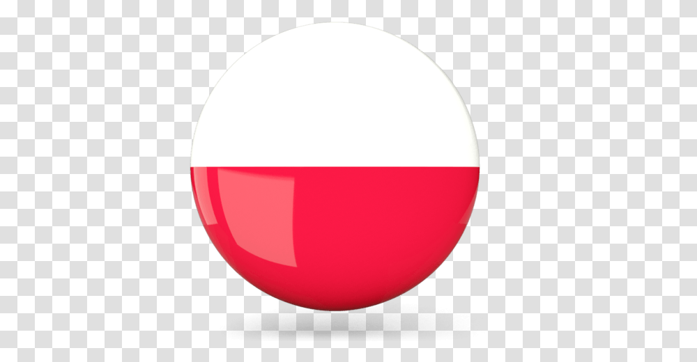 Poland Flag Icon Poland Circle Flag, Sphere, Balloon Transparent Png