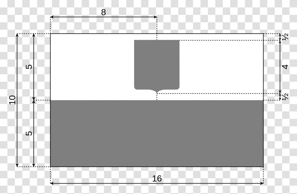 Poland Flag Proportions, Plan, Plot, Diagram Transparent Png