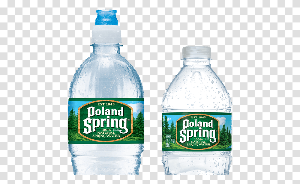 Poland Spring Big Ice Mountain Water Bottles, Mineral Water, Beverage, Drink Transparent Png
