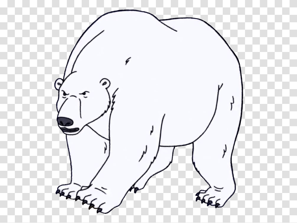 Polar Bear Cartoons Polar Bear, Wildlife, Animal, Mammal, Elephant Transparent Png