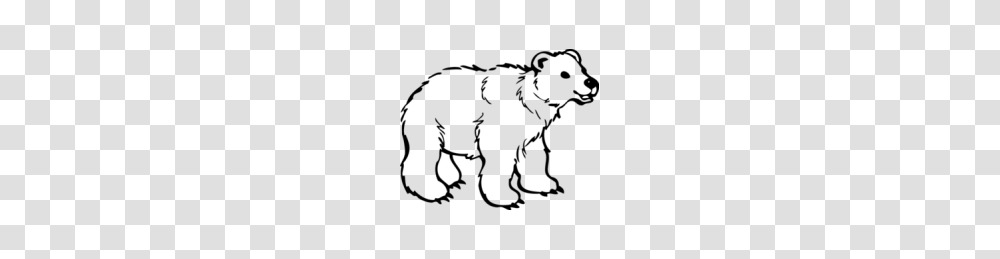 Polar Bear Clip Art Black And White, Outdoors, Nature, Electronics, Phone Transparent Png