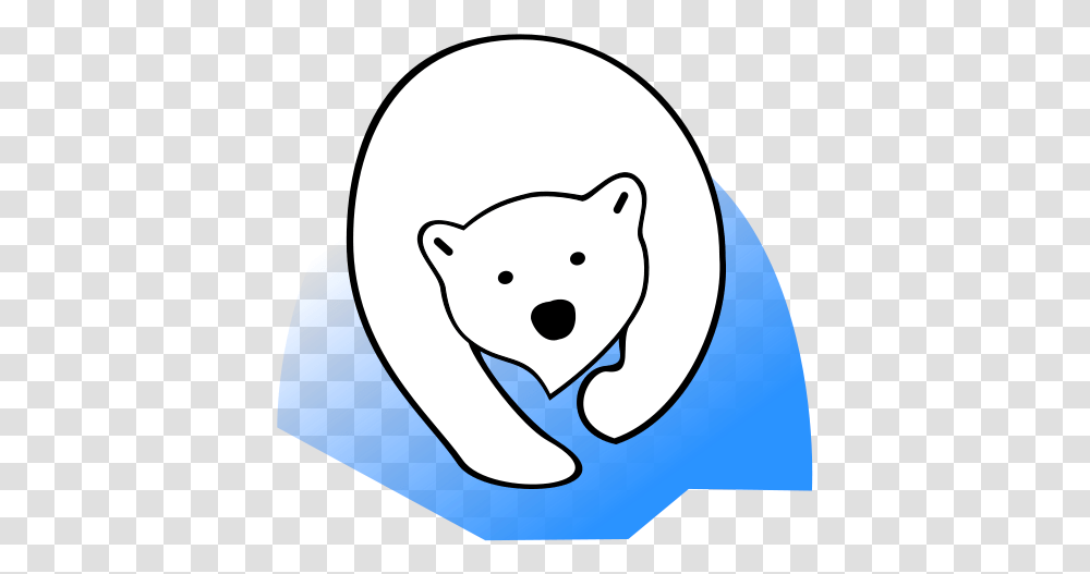 Polar Bear Clipart Vector Clip Art Online Royalty Polar Bear Clip Art, Outdoors, Mammal, Animal Transparent Png