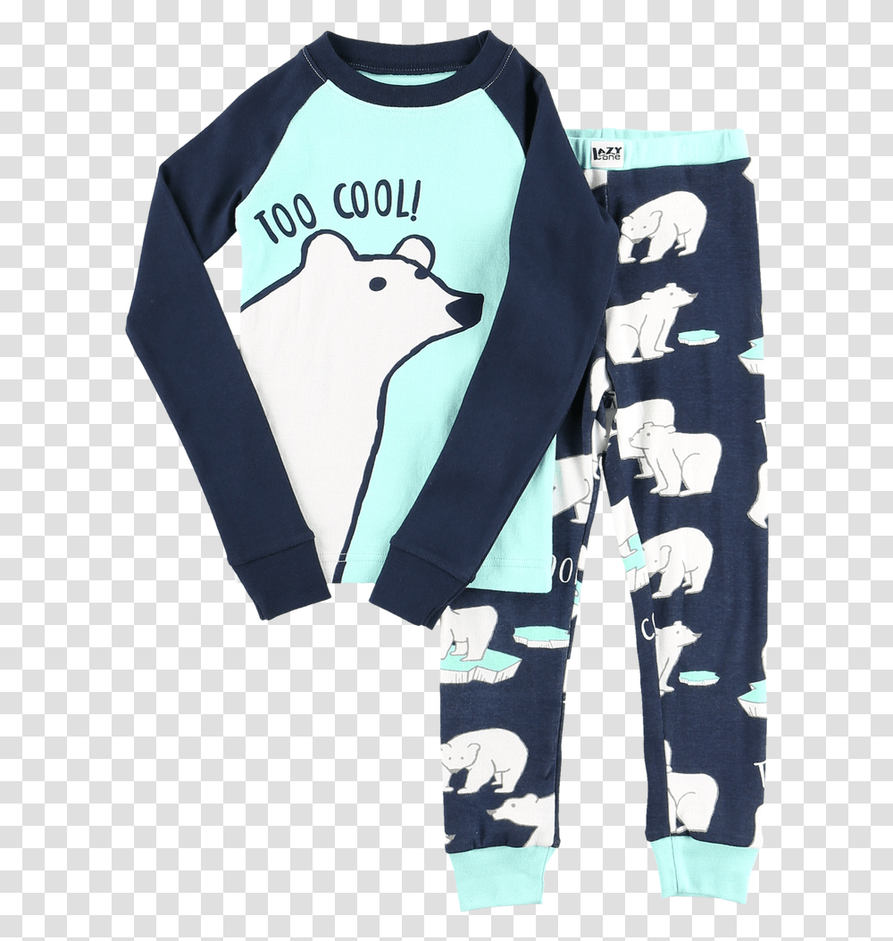 Polar Bear Pajamas, Sleeve, Long Sleeve, Pants Transparent Png