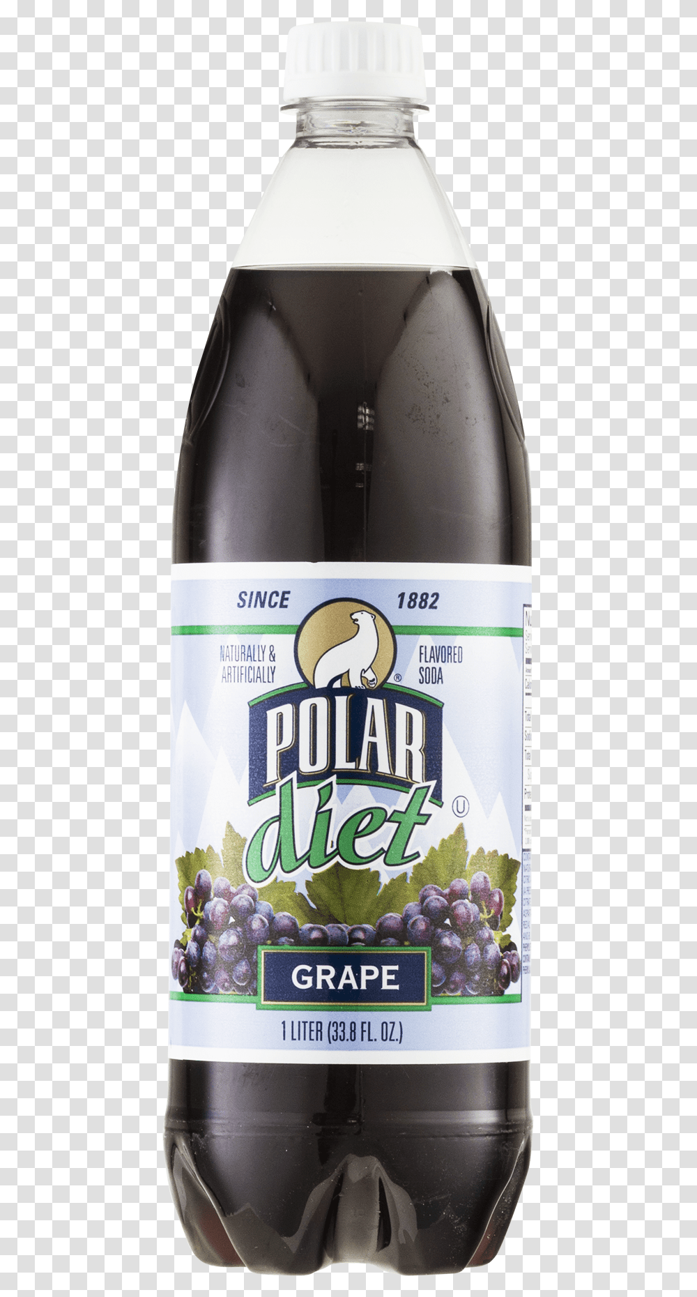 Polar Diet Grape Soda, Beer, Alcohol, Beverage, Bottle Transparent Png
