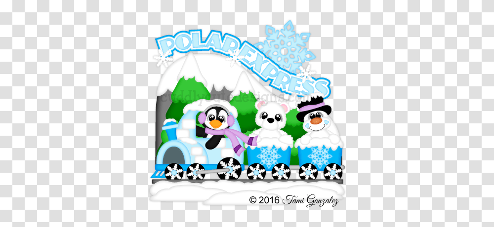 Polar Express Cuddly Cute Designs Paper, Nature, Outdoors, Snow, Birthday Cake Transparent Png