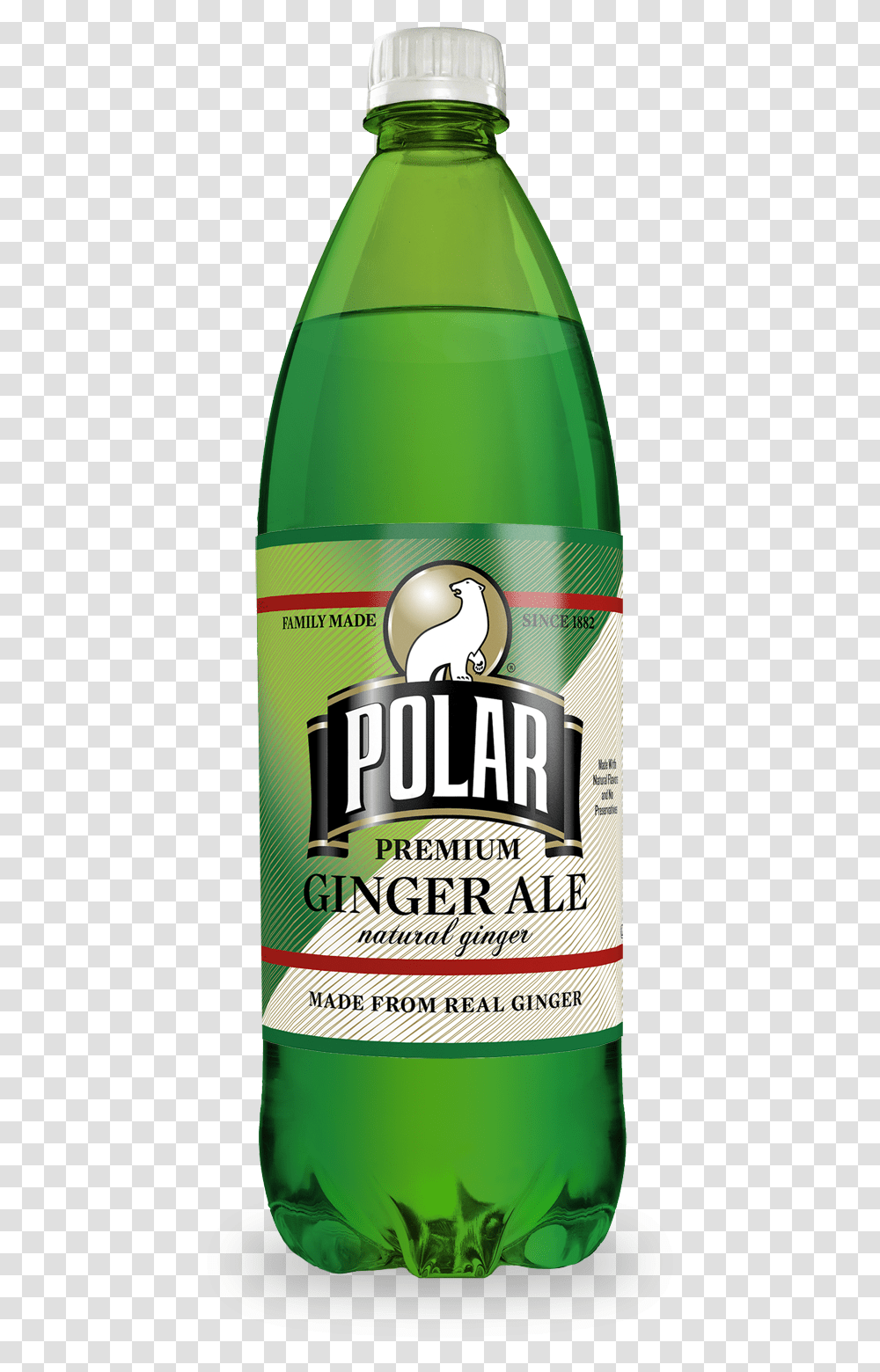 Polar Ginger Ale 1 Liter, Beverage, Drink, Bottle, Alcohol Transparent Png