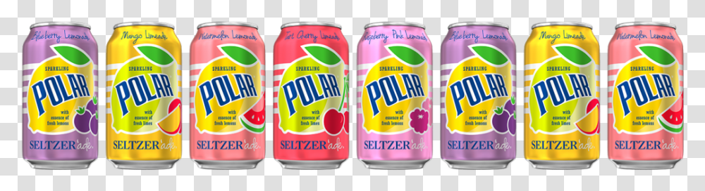 Polar Seltzer Ade Flavors, Soda, Beverage, Drink, Beer Transparent Png
