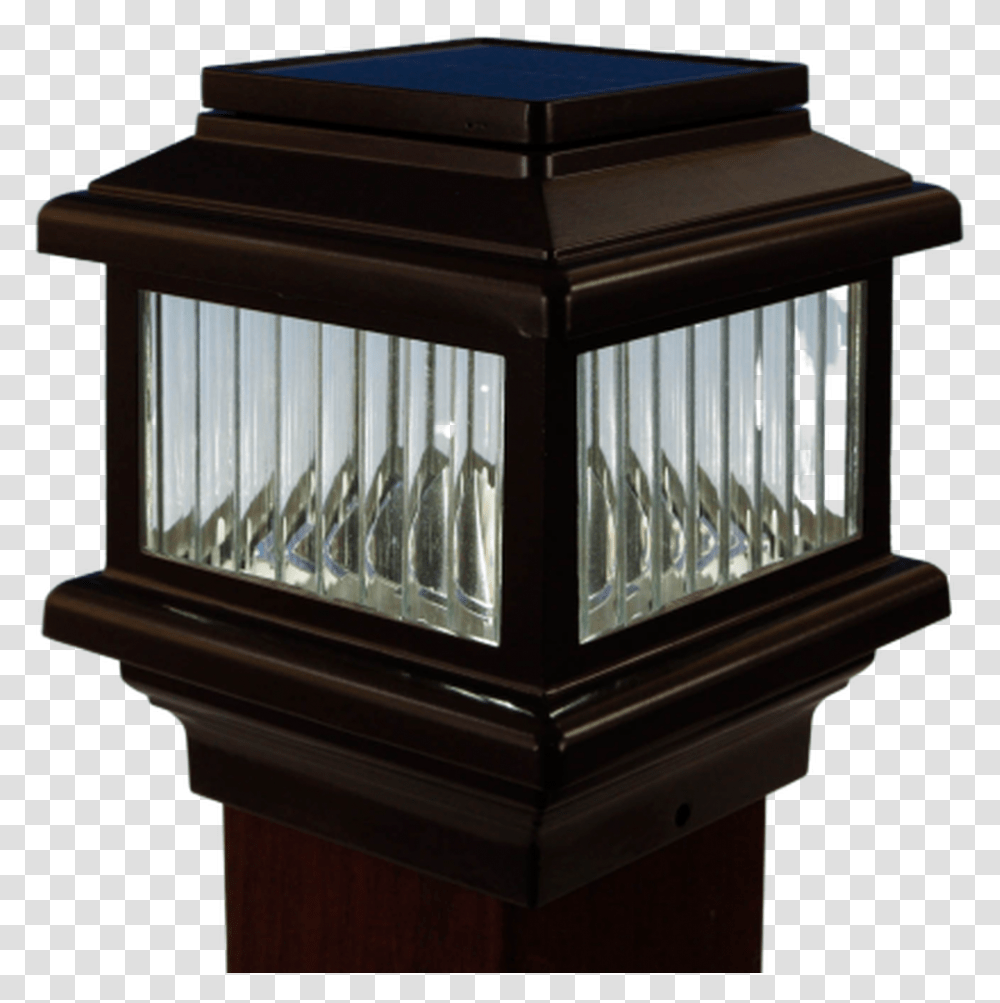 Polaris Led Solar Post Cap By Aurora Baluster, Lighting, Lamp, Lantern, Light Fixture Transparent Png