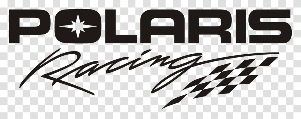 Polaris Racing Sticker Polaris Racing Logo, Handwriting, Trademark Transparent Png
