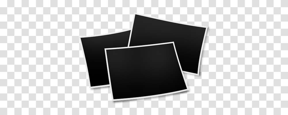 Polaroid Text, Monitor, Gray, Chair Transparent Png