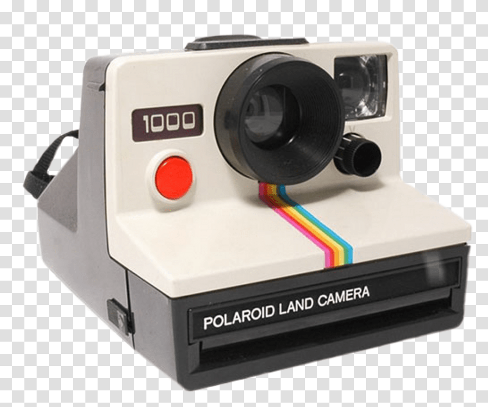 Polaroid Camera Background, Electronics, Digital Camera, Video Camera Transparent Png