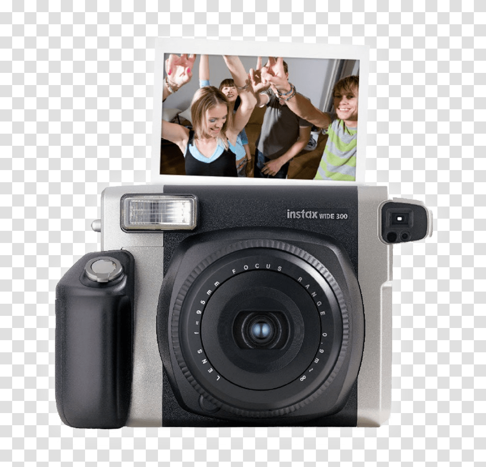 Polaroid Camera Huren Instax Camera Wide Film, Electronics, Person, Human, Digital Camera Transparent Png