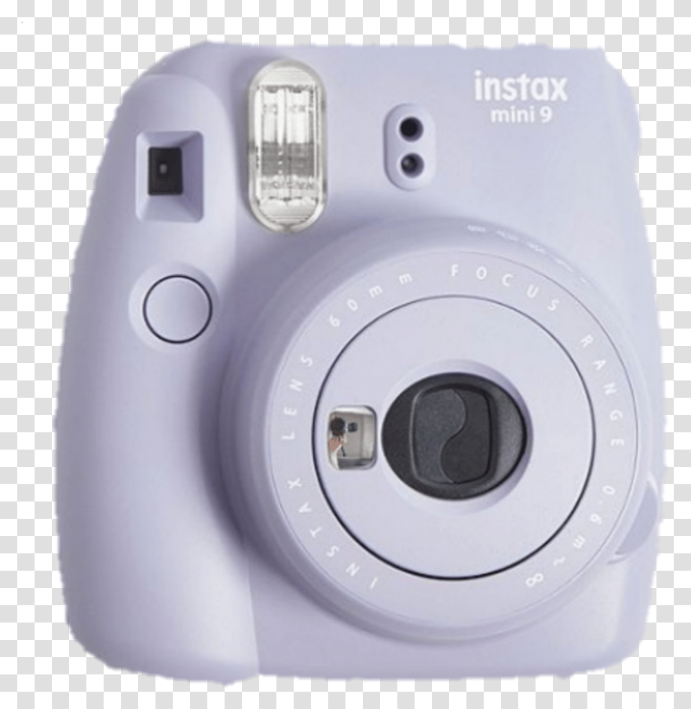 Polaroid Camera Sticker Purple, Electronics, Digital Camera Transparent Png