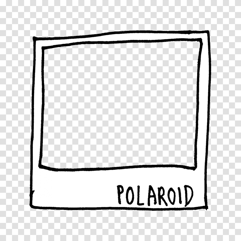 Polaroid Frame I Postedreblogged Something, Pillow, Cushion, Stencil Transparent Png