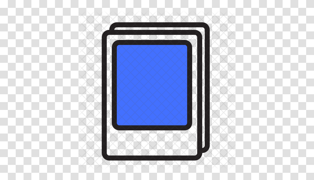 Polaroid Frame Icon Vatican Museums, Monitor, Screen, Electronics, Display Transparent Png