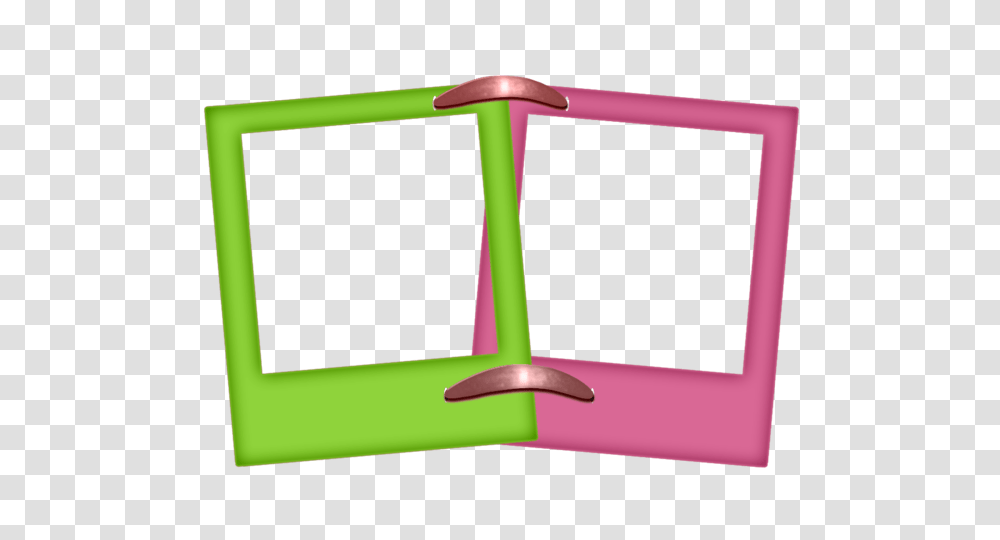 Polaroid Frames Pictures Pink Green Neon Polaroidsticke, Seesaw, Toy Transparent Png