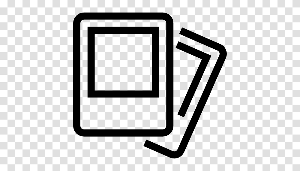 Polaroid Icon, Label, Rug Transparent Png