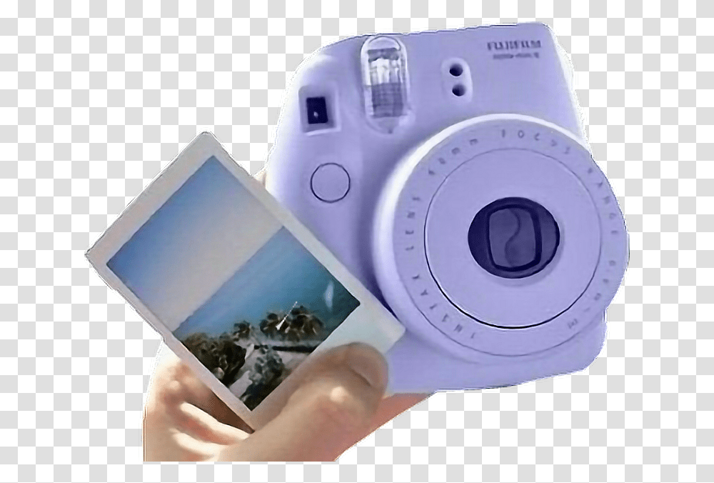 Polaroid Instax Instaxmini Popular Photo Tumblr Instax Mini 9 Lilla, Camera, Electronics, Person, Human Transparent Png