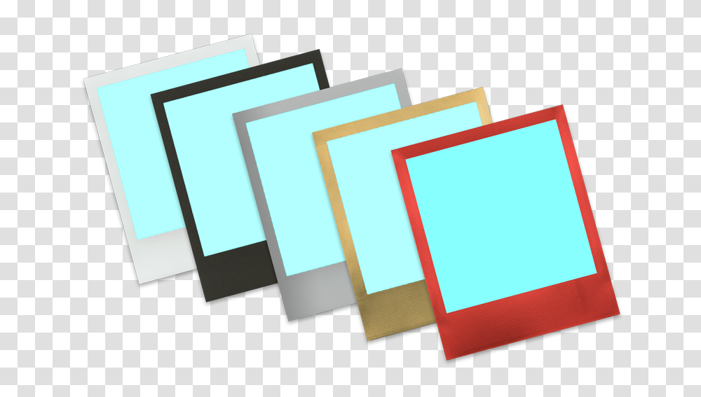 Polaroid Mockup Template, File Binder, File Folder, Collage, Poster Transparent Png