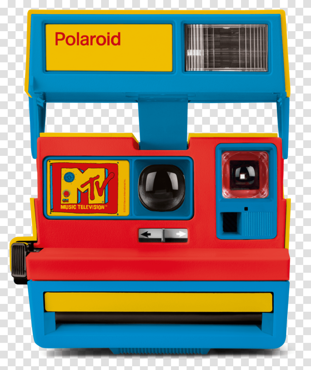 Polaroid Mtv, Electronics, Bus, Transportation, Camera Transparent Png