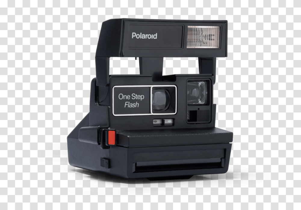 Polaroid One Step Flash, Camera, Electronics, Video Camera, Digital Camera Transparent Png