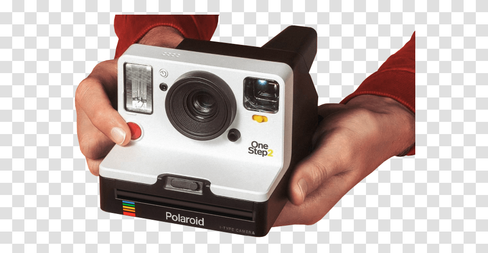 Polaroid Originals Onestep 2 Vf, Camera, Electronics, Person, Human Transparent Png