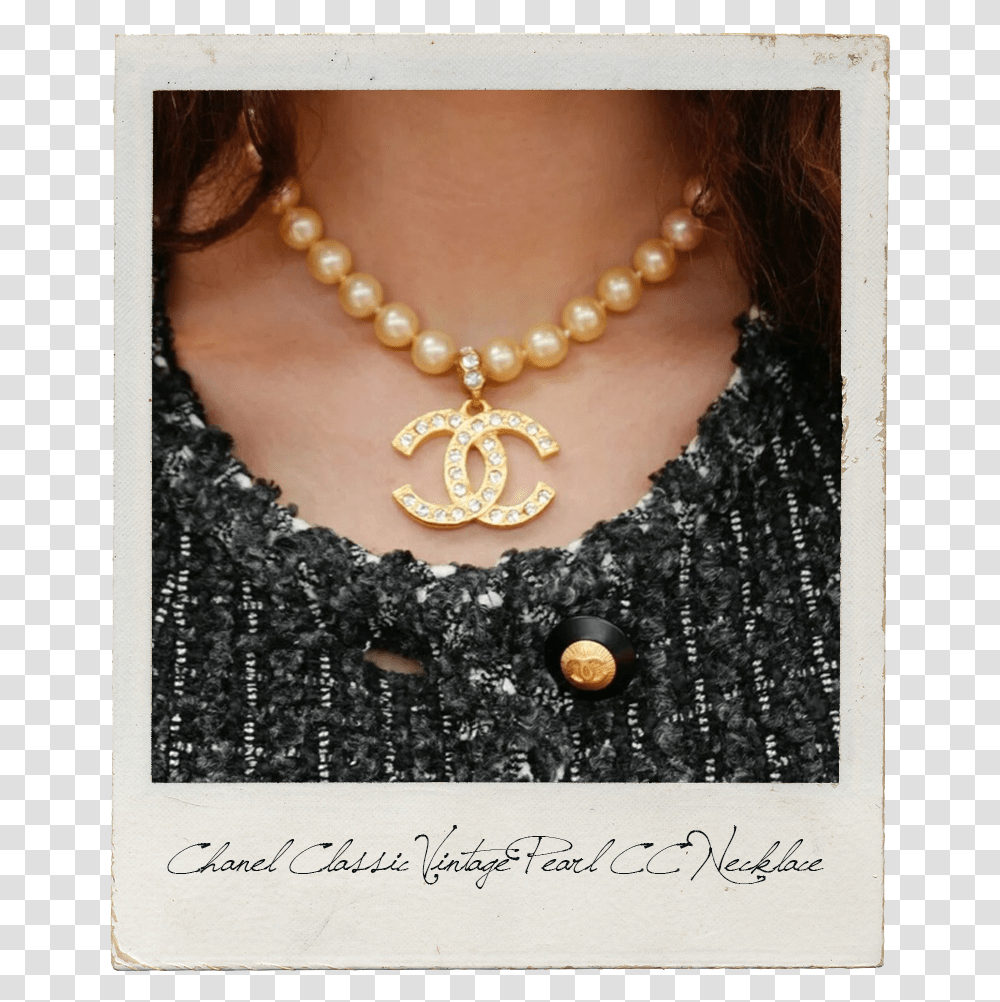 Polaroid Pearl, Necklace, Jewelry, Accessories, Accessory Transparent Png