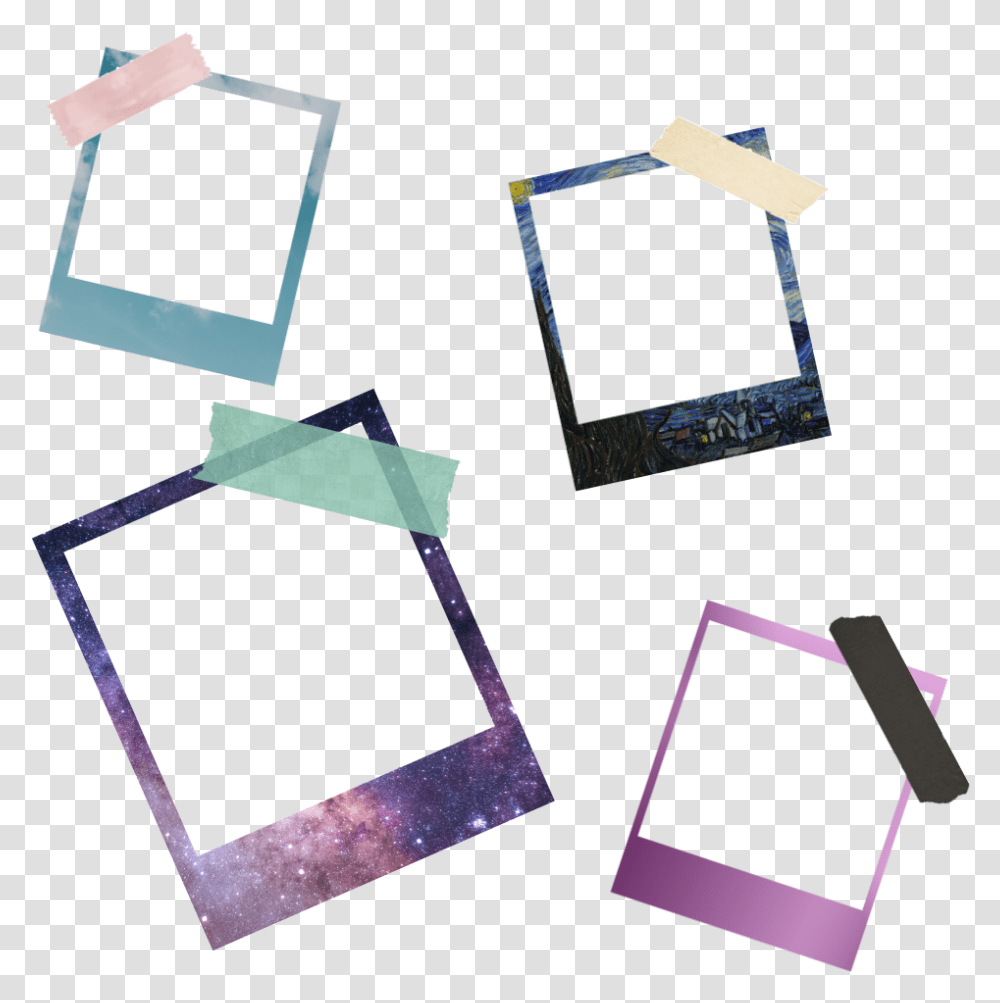 Polaroid Photography Colorful Tape Paper, Cushion, Alphabet, Plot Transparent Png